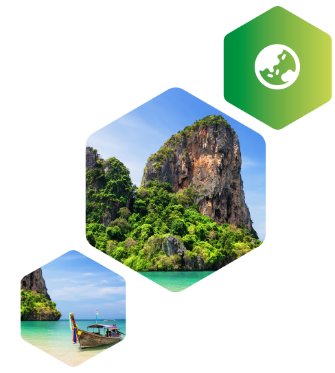 Picture of a landscape representing Thailand