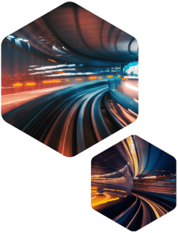 Picture of two hexagons representing FastLane