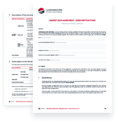 Historical Data License