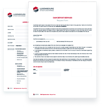 OAM Deposit Services Request