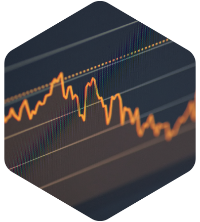 Stock market graph