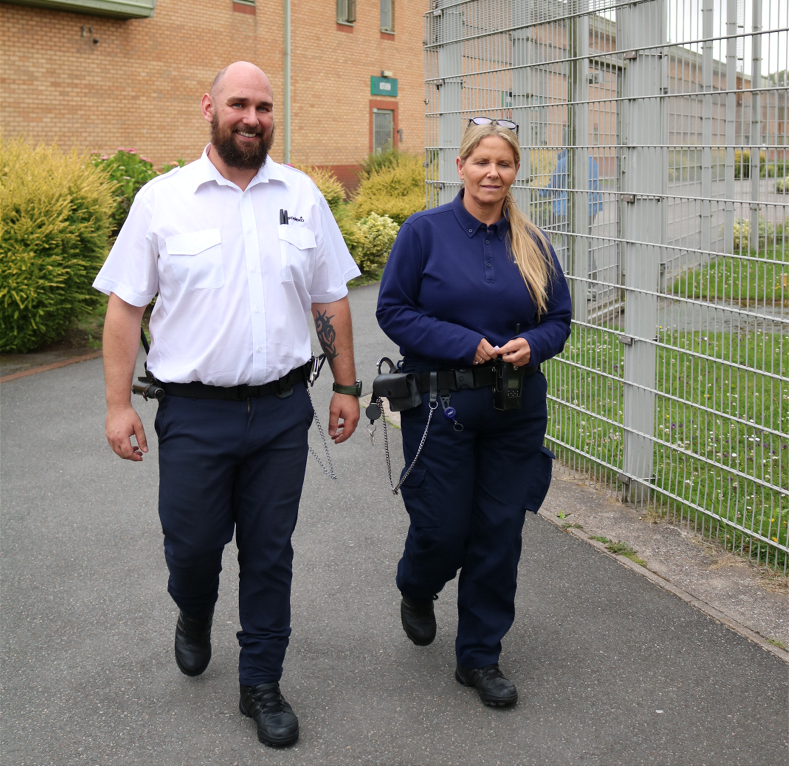 AC Staff Walking