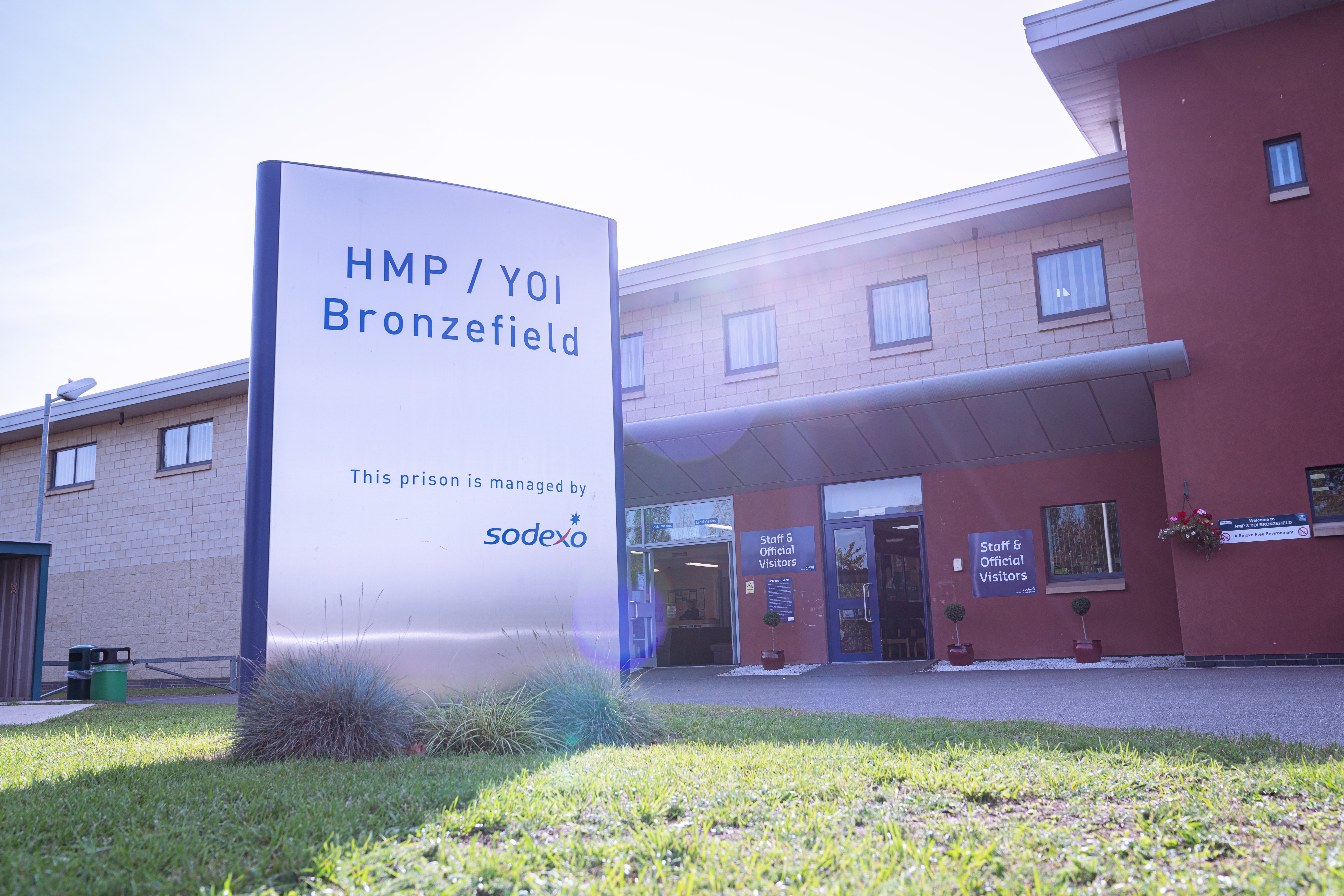 Bronzefield entrance