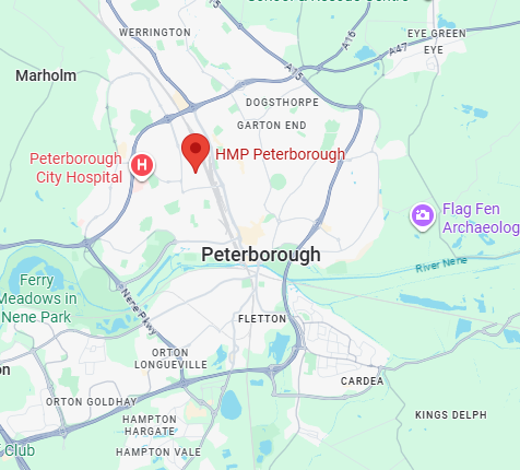 Map of prison location