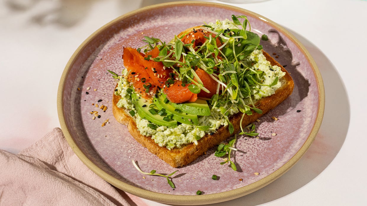 delicious Smoked Salmon dish