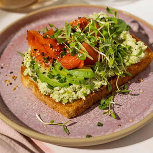 delicious Smoked Salmon dish