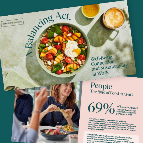A Balancing Act: Well-Being, Connection and Sustainability at Work report front page