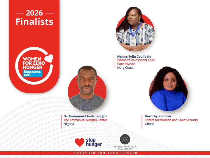 2026 Women For Zero Hunger by Stop Hunger - Program Finalists