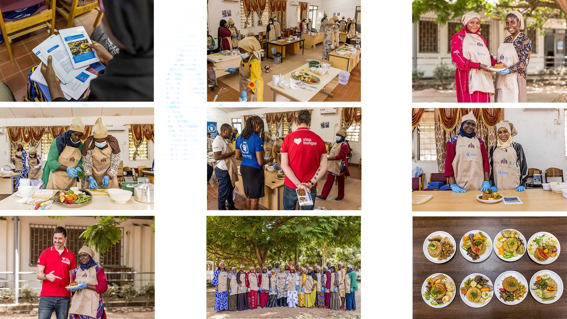 Yeah Mission in Gambia with Stop hunger and WFP