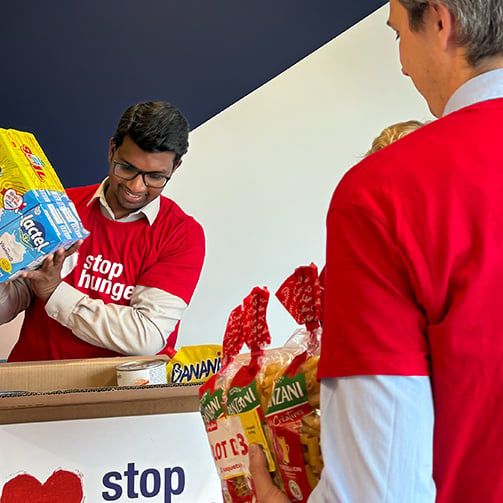 Stop Hunger Volunteers