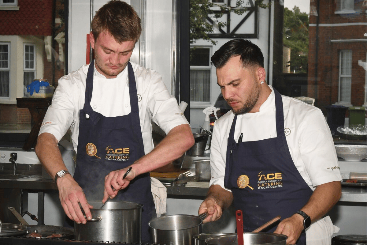 Giacomo Ferrara and Ben Chisholm
