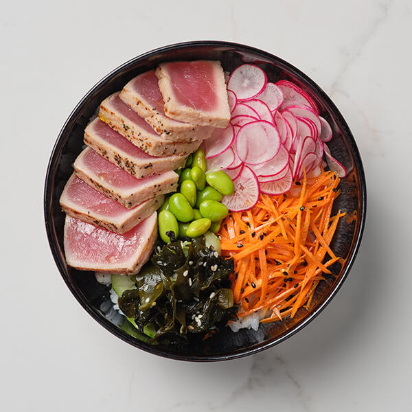 bowl with delicious food