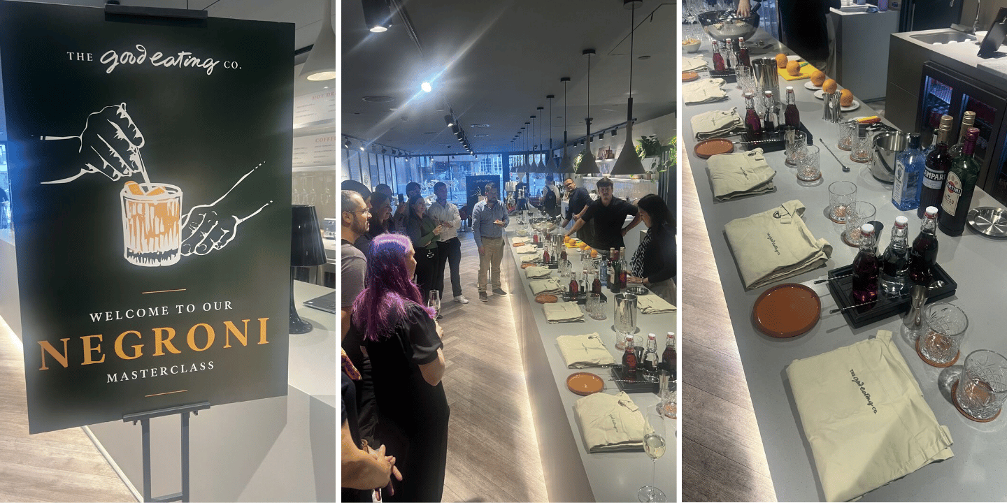 Negroni Masterclass & Workplace Events