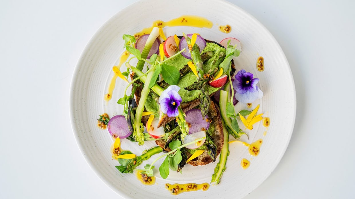 colorful vegetarian dish