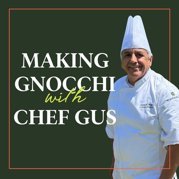 making gnocchi cheff poster