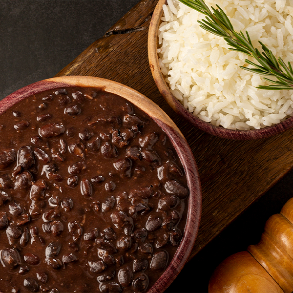 Processo de qualidade de graos arroz e feijao