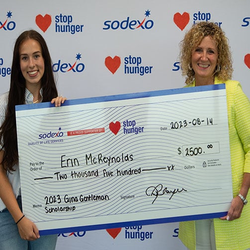 Prix et Bourses de la Fondation Stop Hunger de Sodexo Canada
