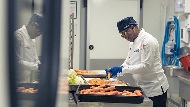 chef preparing food