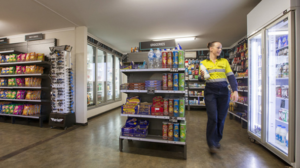 woman in a store