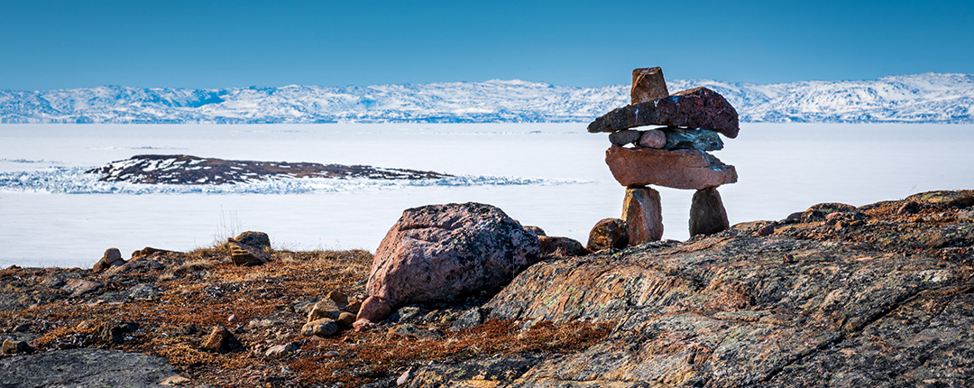stones stacked on top of each other landscape