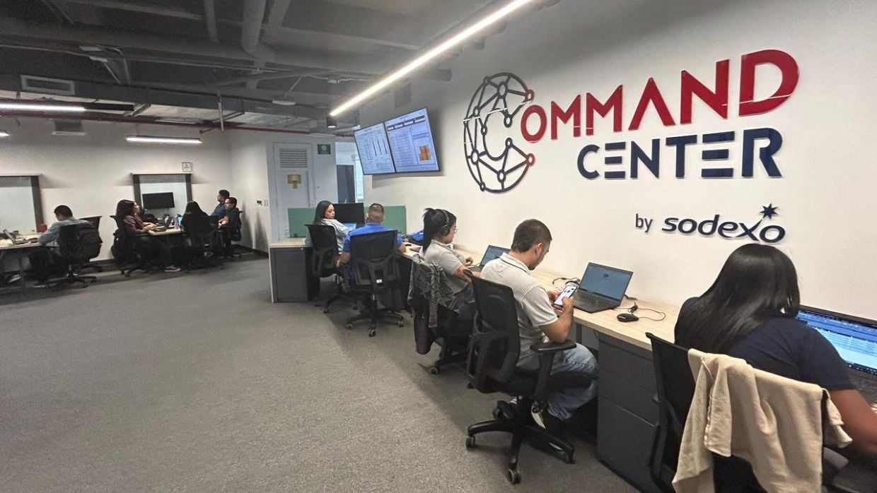 command center de Sodexo Colombia