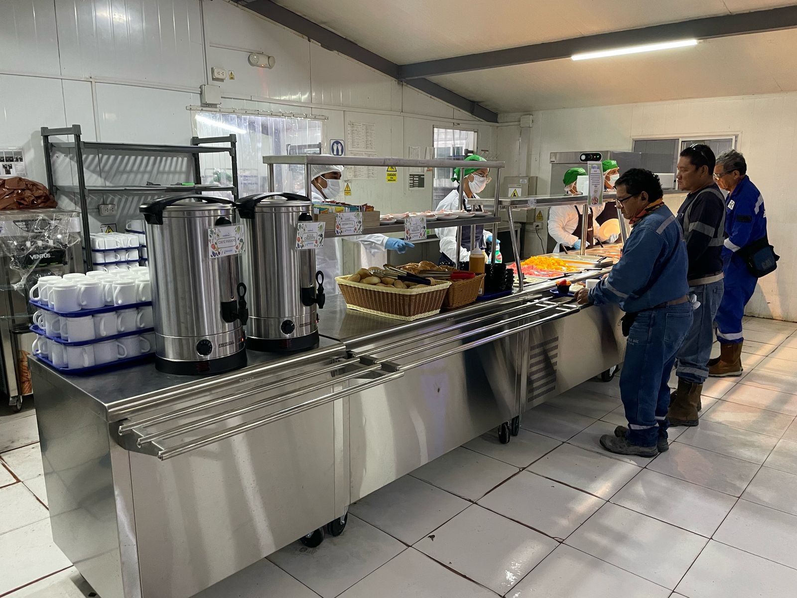 servicio de alimentacion en mineria