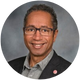 Professional photo of a man with median glasses