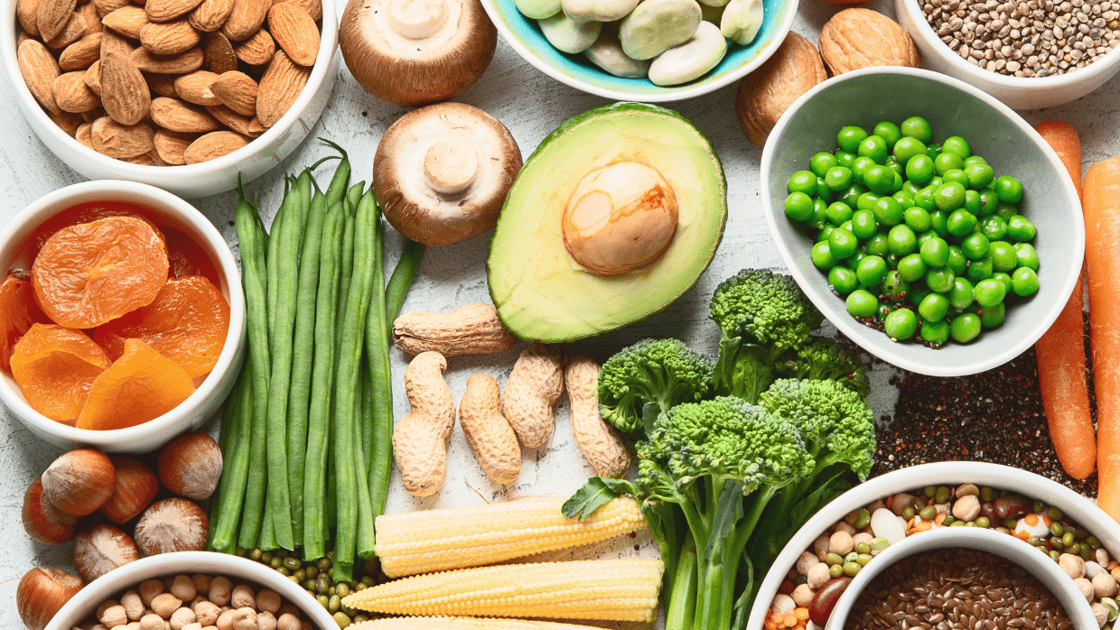 vegetables and healthy food
