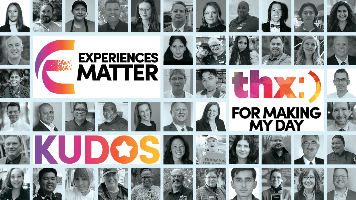 Collage of headshots featuring a diverse group of Sodexo Campus employees.