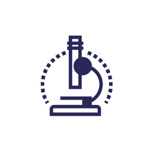 microscope line icon