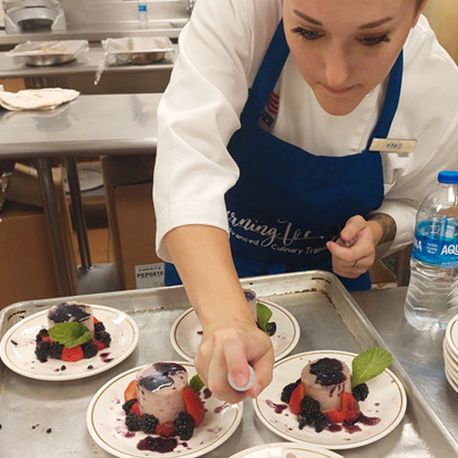 chef preparing food