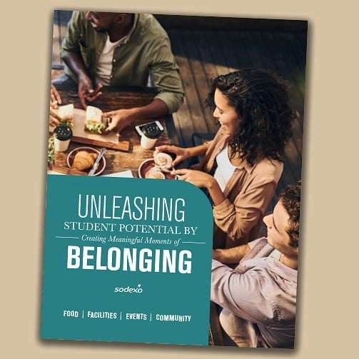Thumbnail of a brochure titled “Unleashing Student Potential by Creating Meaningful Moments of Belonging.” 