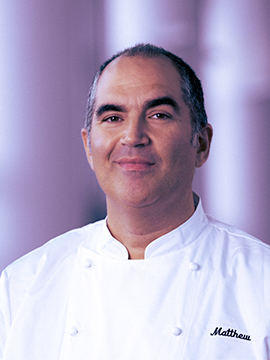 White man with chef uniform
