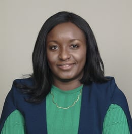 woman smiling