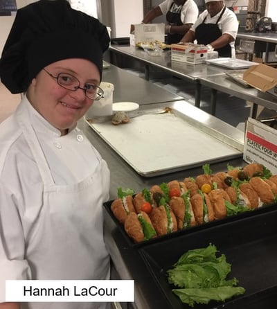 chef woman smiling