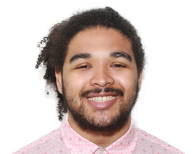 man headshot white background