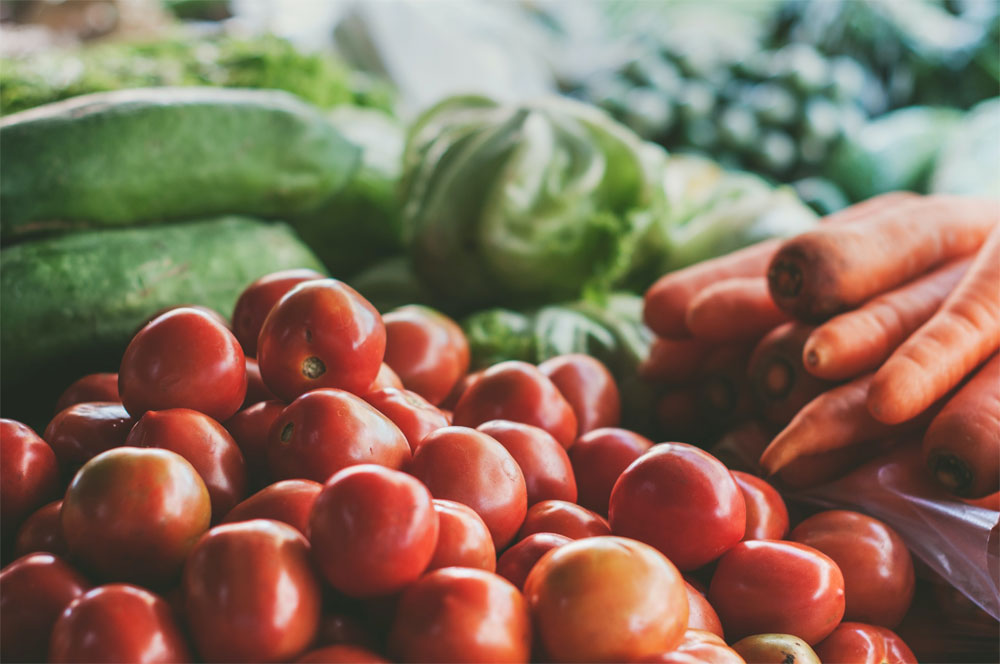 various vegetables