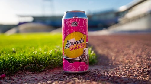 pink lemonade shandy