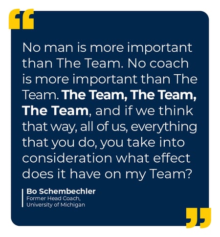 Bo schembechler quote image