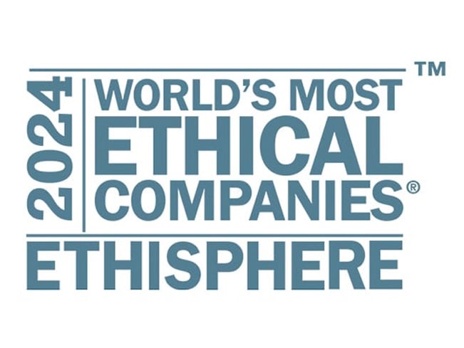 2024 World's Most Ethical Companies graphic.
