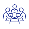 People planning icon.