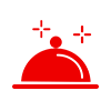 red butter dish icon