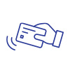 pay card line icon