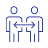 partnership line icon