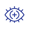 positive eye line icon