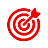 red targets icon