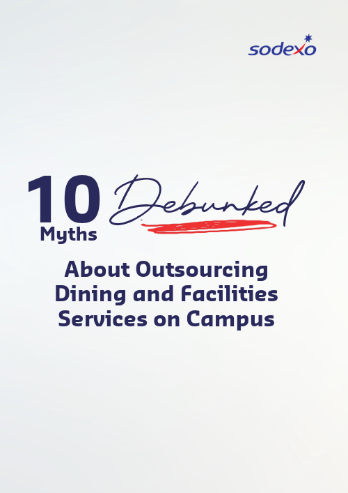 The Truth About Outsourcing Campus graphic.