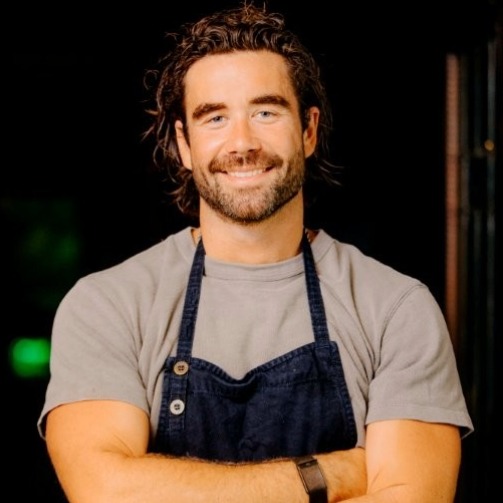 Headshot of Chef Gabe Kennedy, co-founder of Plant People and Chef Partner of Checker Hall Restaurant.