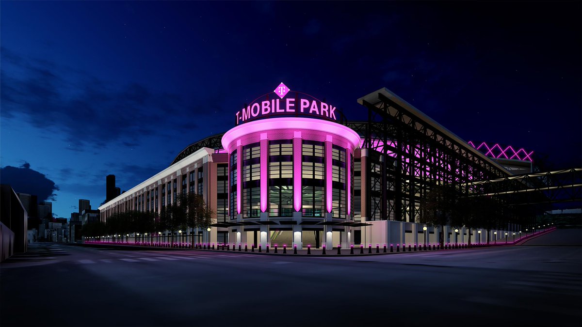 T Mobile Park Nighttime 