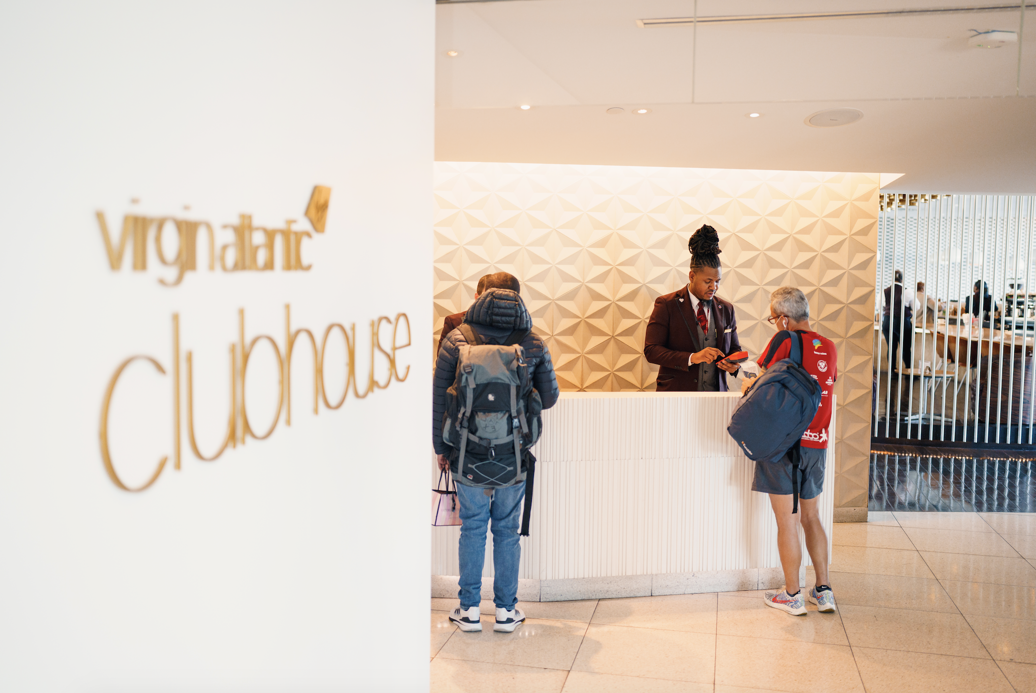 Virgin Atlantic NYC Clubhouse Front Desk